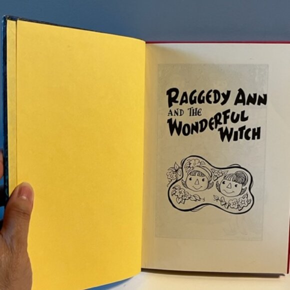 Raggedy Ann and the Wonderful Witch 1961 First Edition by Johnny Guelle Vintage - Picture 9 of 13